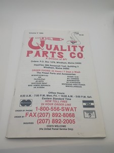 Vintage 1990 Quality Parts Co. BFI Catalog