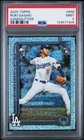 2025 TOPPS SANDGLITTER #558 ROKI SASAKI ROOKIE RC PSA 9