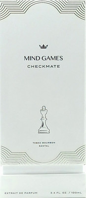 MIND GAMES CHECKMATE EXTRAIT DE PARFUM SPRAY UNISEX 3.4 Oz / 100 ml BRAND NEW!!!