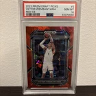 Panini 2023 Prizm Draft Picks Victor Wembanyama Red Ice RC PSA 10 #2