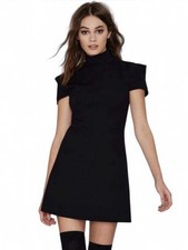 NWT Nasty Gal Black Mini Dress Size XXS