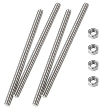 M6 x 250mm Fully Threaded Rod & Studs, 304 Stainless Steel Right Hand Threads...