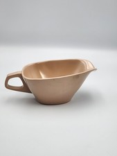 Harmony House "Talk of the Town" Melmac Gravy Boat Vintage Tan Beige MCM J2