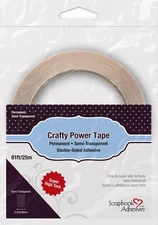 Scrapbook Adhesives Crafty Power Tape Refill-.25"X81' - 2 Pack