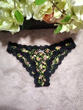 Vintage Victoria's Secret Floral Rushed Back Cheekini OS/Year Of 2013