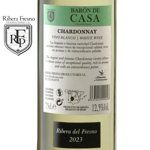 Baron de Casa Seleccion Chardonnay 6X75cl 13.5% Vol. Vintage 2023 - Image 4 of 4