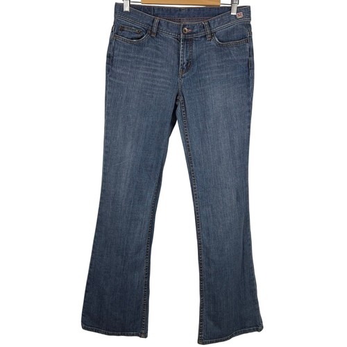 X2 Denim Laboratory W10 Flare Leg Jeans Womens 31x33 Blue Low Rise ...