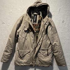 VINTAGE Billabong Jacket Men Medium Khaki Cam...