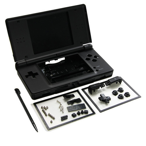 Replacement Black Housing Shell kit for DS Lite, NDSL DSL Casing Repair Part - Picture 2 of 6