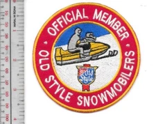 Snowmobile Beer Heilemans Old Beer Official Member Old Style Snow Mobil NO TARIF