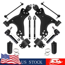 Front Lower Control Arm Tie Rod Suspension Kit for 07-16 Acadia Enclave Traverse