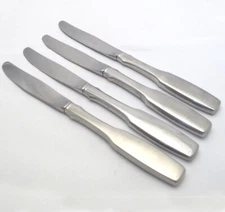 Oneida Paul Revere Dinner Knives Community Stainless Satin Finish Set of Four