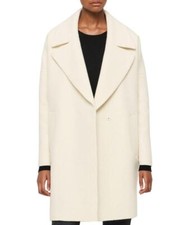 All Saints Oversized Jetta Coat In Off White Size Uk S Bnwt £298