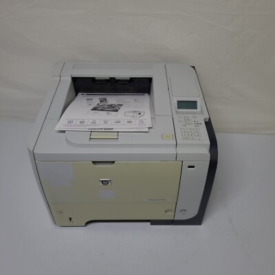 HP LaserJet P3015DN Printer 3.3K Page Count UGLY NO Toner Duplex Network *READ*