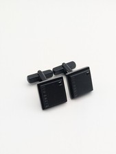 Image of New Mens Ted Baker London Black Square Cufflinks No Box, Gift for Him C48