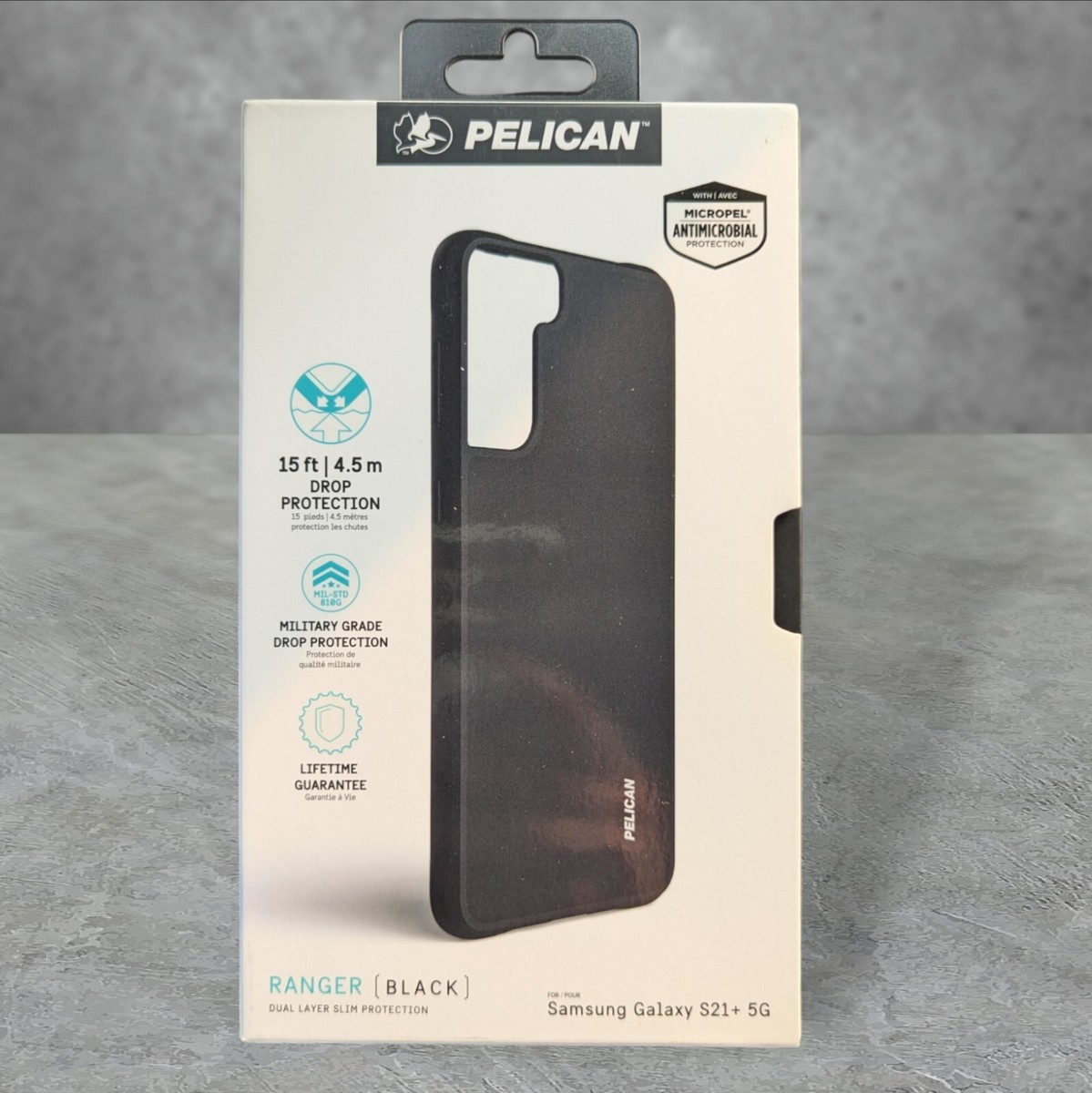 Pelican Ranger Case for Samsung Galaxy S21+ 5G Black See Description T1