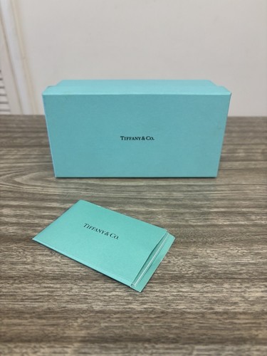 Genuine Tiffany & Co Empty Gift Box Presentation Box With Guarantee Certificate - Picture 3 of 21