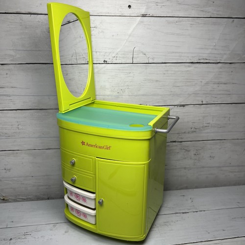 American Girl Retired Salon Center Caddy Lime Green 2013 F5345 - Picture 5 of 13