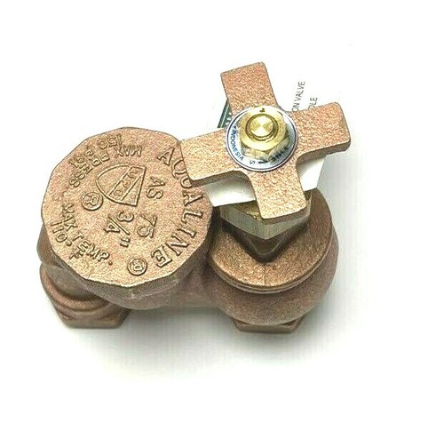 Brass Anti-Siphon 3/4 in. Control Valve Backflow Preventer Irrigation - Picture 2 of 2