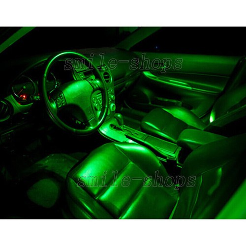 10pcs Green LED Interior Light Package Fit For 2005-2012 Chrysler 300 300C - Picture 4 of 9