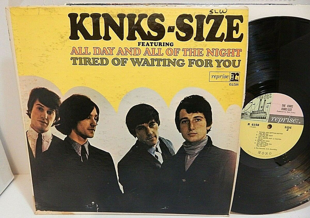 THE KINKS Kink-Size 1965 Reprise R 6158 Tri-color Mono first THE KINKS Kink-Size 1965 Reprise R 6158 Tri-color Mono first