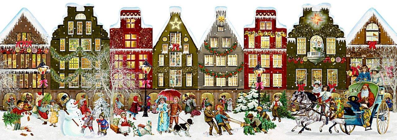 . Nostalgisches Häuserleporello. Sonst. Bücher