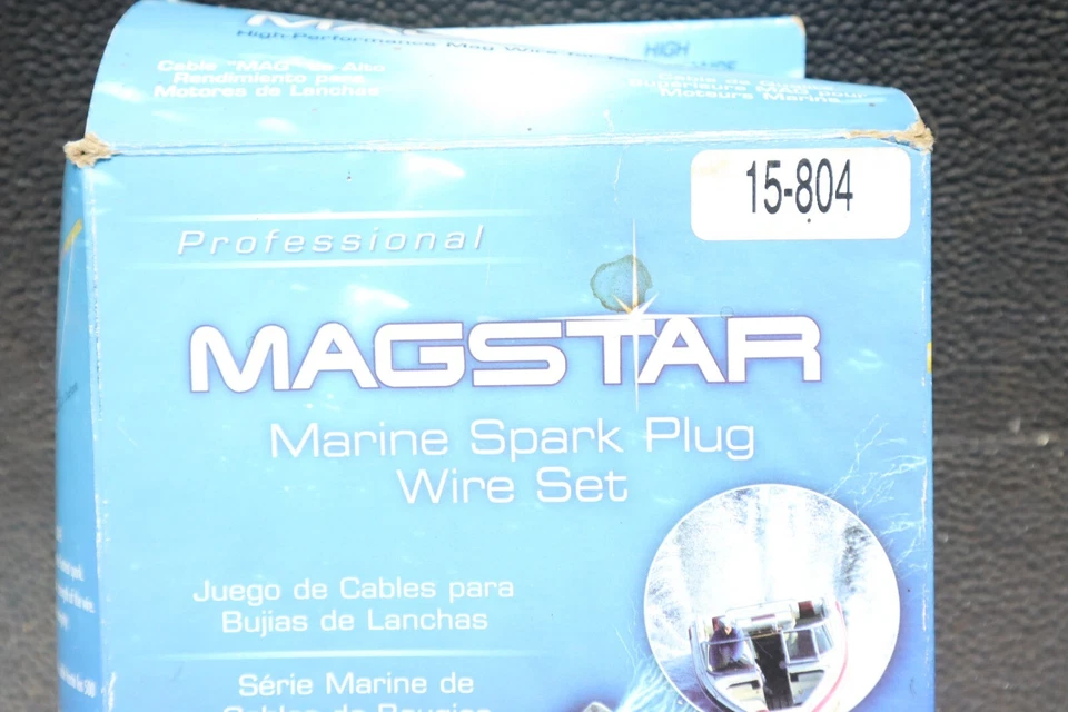 NOS - MAGSTAR MARINE SPARK PLUG WIRE SET 15-804 - Image 3 of 4