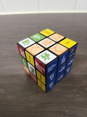 Rare Rubiks Cube Global Health Care Sector Advisor SPDR Very Rare Collectable 