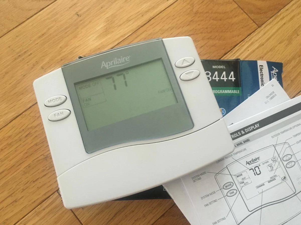 Aprilaire 8444 Electronic Thermostat | eBay