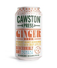 Cawston Press Ginger Beer Sparkling 24 x 330ml Cans Alcohol Free Refresh