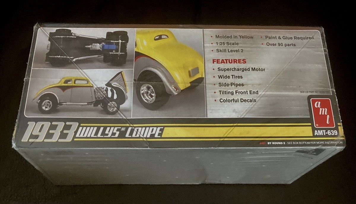 ? AMT 1933 Willys Coupe - (Factory Sealed) Box Kit 1:25 ? | eBay 
