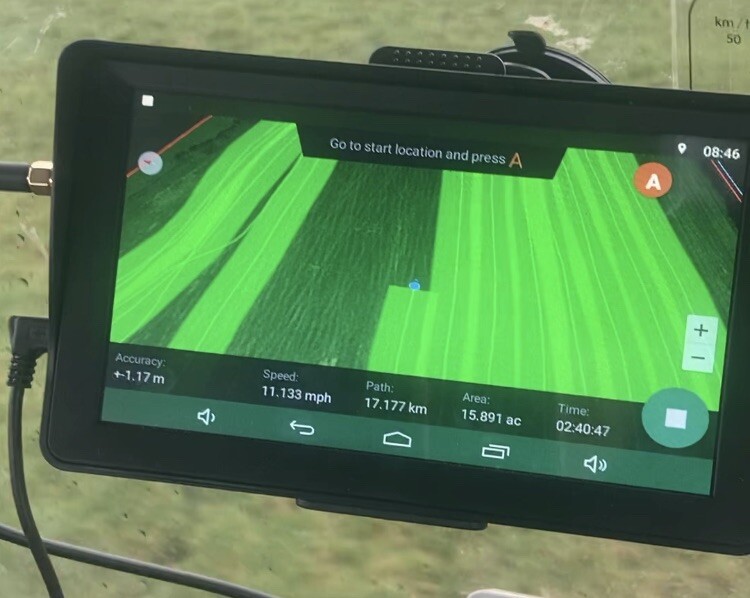 Tractor GPS System 7" Screen eBay
