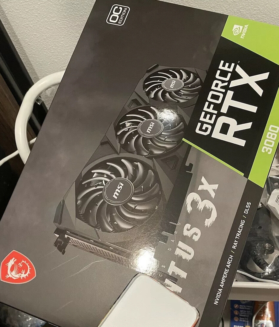 MSI GeForce RTX 3080 Ventus 3X 10G OC 10GB GDDR6X Graphics Card | eBay