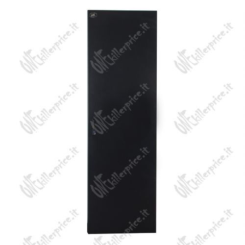 LKDOOR42DN  PORTA IN METALLO PIENO NERA PER ARMADI LINK 42U LARGHEZZA 600MM CON