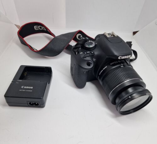Canon 600D DSLR Camera With  18-55mm IS  II Lens /NOT TESTED/ - Afbeelding 1 van 7