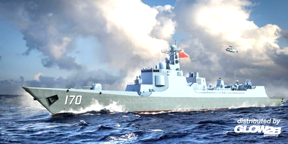 Trumpeter 06730 PLA Navy Type 052C Destroyer in 1:700 Bausatz Neuware in OVP