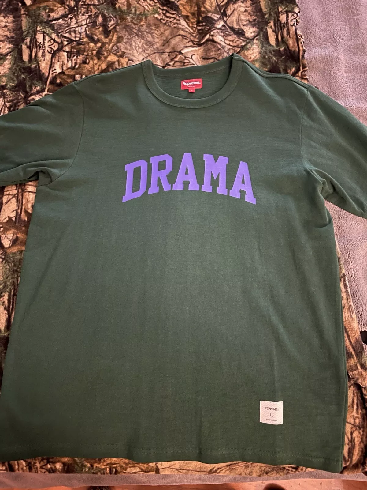 T shirt Supreme Drama S/S taille L (FW19)