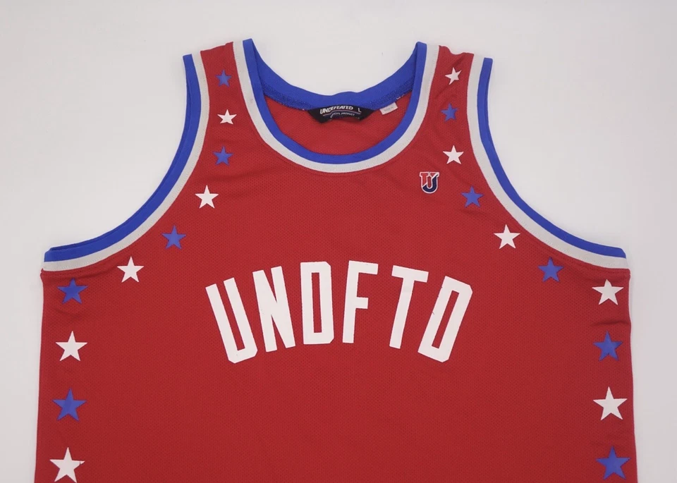 Мужской большой красный сетчатый бак UNDEFEATED Red Global - Изображение 2 из 4