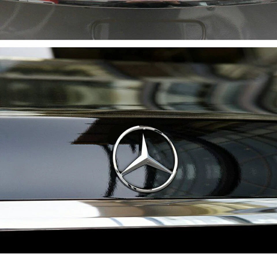 Pegatina para maletero Mercedes-Benz 90 mm emblema estrella logotipo portón trasero trasero - Imagen 2 de 4