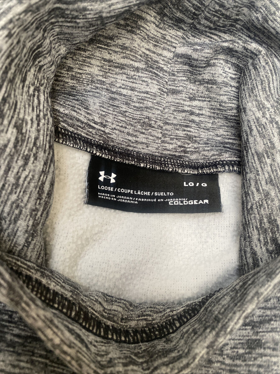 Under Armour Logo Pullover Top COLDGEAR LG/G Loose Front Under Armour Logo Pullover Top COLDGEAR LG/G Loose Front