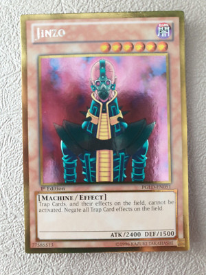 Yu-Gi-Oh! - Jinzo (PGLD-EN051) - Premium Gold - Unlimited Edition - Gold Rare By Yu-Gi-Oh