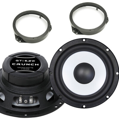 Crunch Lautsprecher Kicker Bass OPEL Astra G H Combo Corsa C D Meriva Zafira