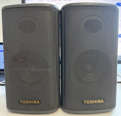 Pair of Toshiba Surround Sound Speakers, 5W, Ohm UK