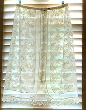 VINTAGE LACE LINED PETTICOAT SLIP - A WORK OF ART