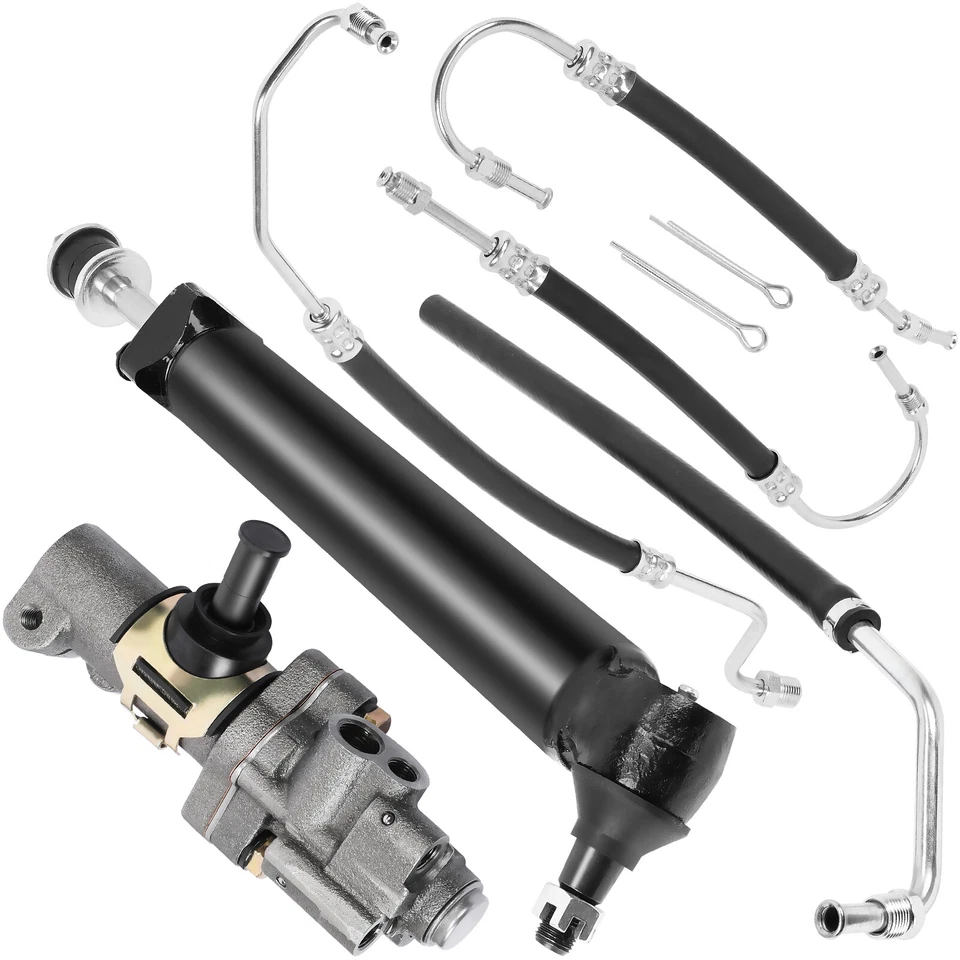 Power Steering Valve Cylinder Hose Kit for Chevrolet Corvette 1963 1964-1982 - Image 2 of 4