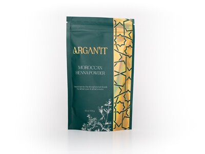 Premium Moroccan Marrakech Henna Powder Natural Hair Skin Coloring 100% Organic
