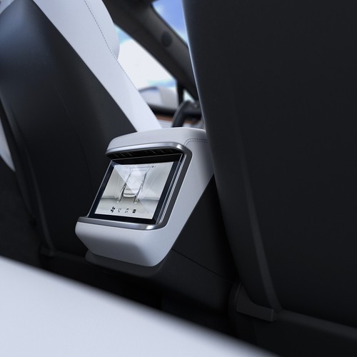 For Tesla Model X 2022 / S 2021 | Spigen GlasTR Slim 8'' AGR/1P Screen Protector - Picture 10 of 13