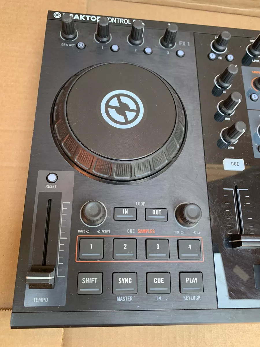 AS IS!! Native Instruments Traktor Kontrol S2 MK1 DJ Controller