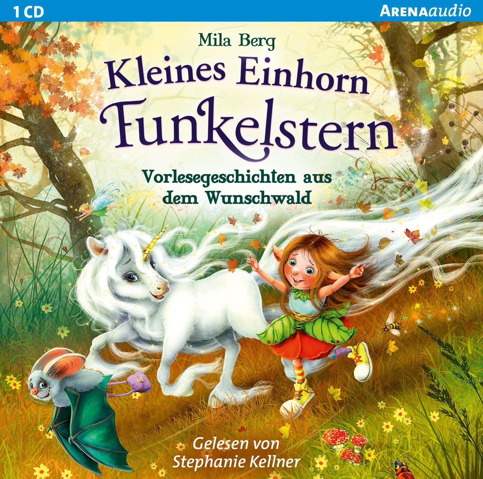 Thumbnail - Kleines Einhorn Funkelstern. Vorlesegeschichten Aus Dem Wunschwald
