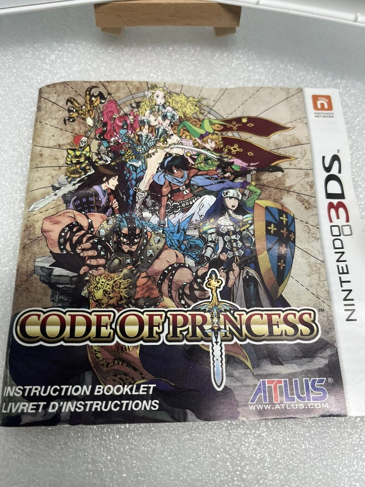 Code of Princess -Nintendo 3DS 2013) Completo Probado Foto 4 de 4